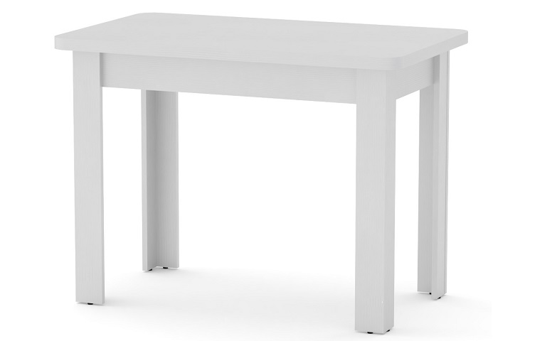 стол КС-6 Компанит, белый дешевый кухонный стол