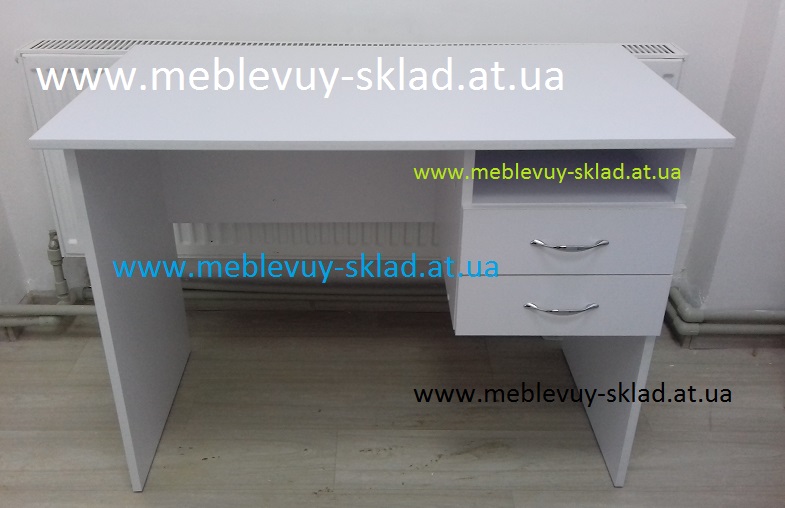 Стол Школьник Нимфея альба, белый письменный стол, купить белый стол Киев,